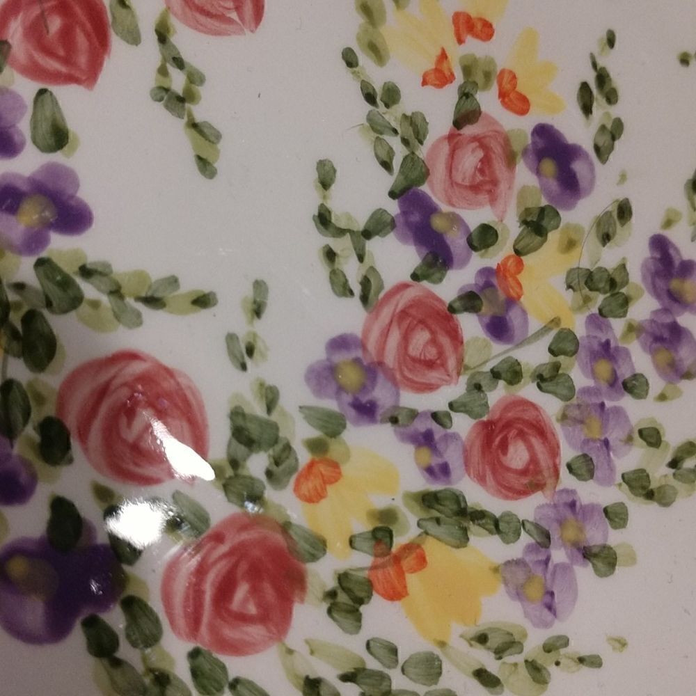 Spring Garden Salad Plate 8" - Picture 3 of 4